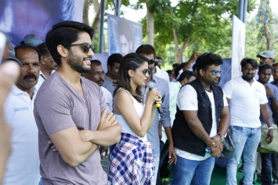 Yuddham Sharanam Movie Team In Vizag - 19 of 20