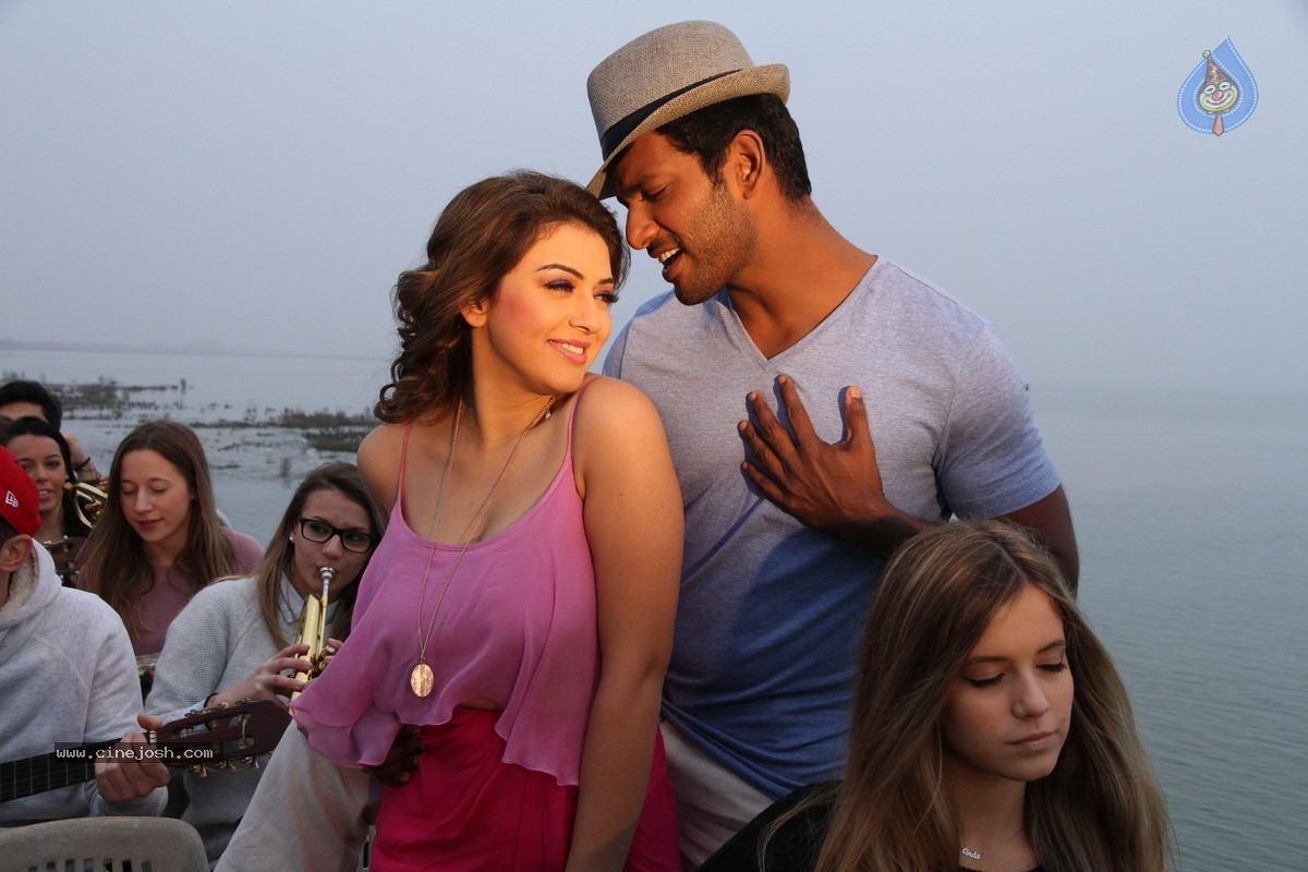 Aambala Movie Foreign Song Stills - 14 / 17 photos
