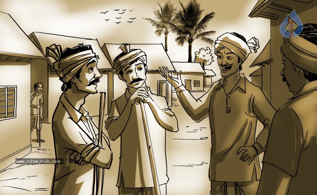 Chinna Cinema Story Boarding Sketches - 13 / 22 photos