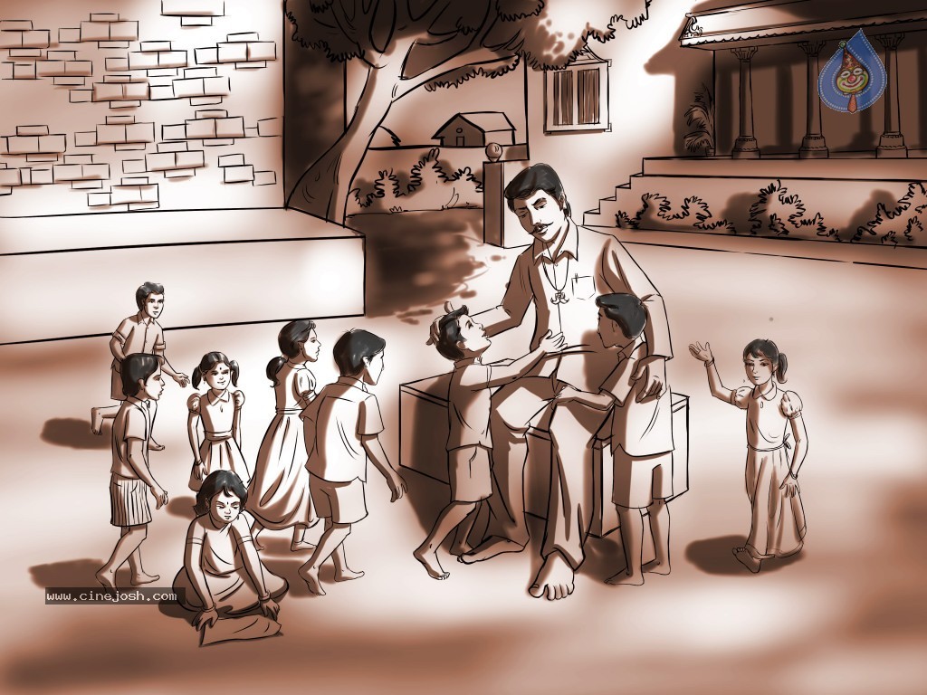 Chinna Cinema Story Boarding Sketches - 19 / 22 photos