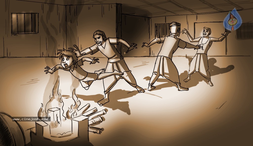 Chinna Cinema Story Boarding Sketches - 20 / 22 photos