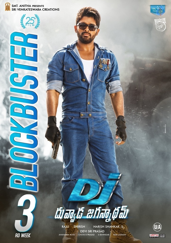 DJ Duvvada Jagannadham 3rd Week Posters - 1 / 3 photos