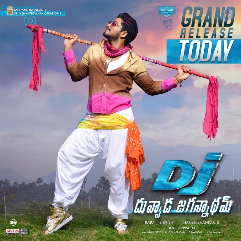 Duvvada Jagannadham Releasing Today Wallpapers - 1 / 3 photos