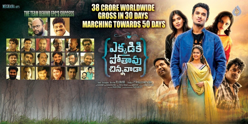Ekkadiki Pothavu Chinnavada New Poster - 1 / 1 photos