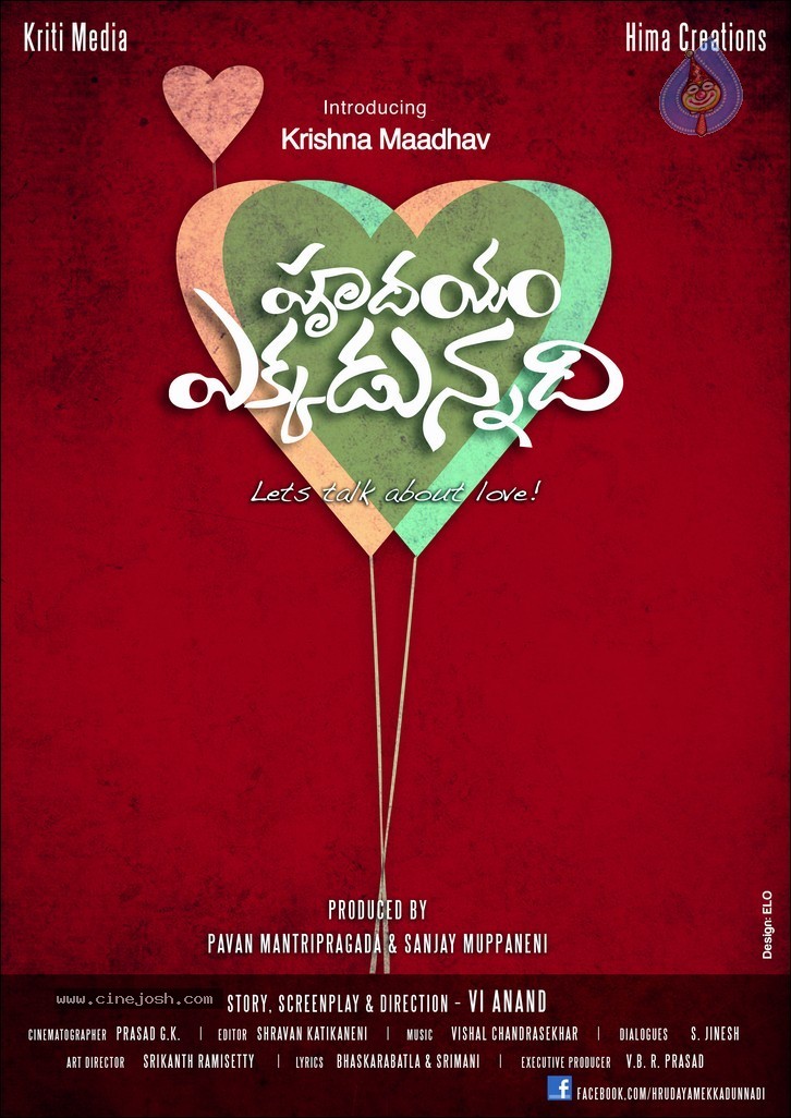 Hrudayam Ekkadunnadi Posters - 8 / 8 photos