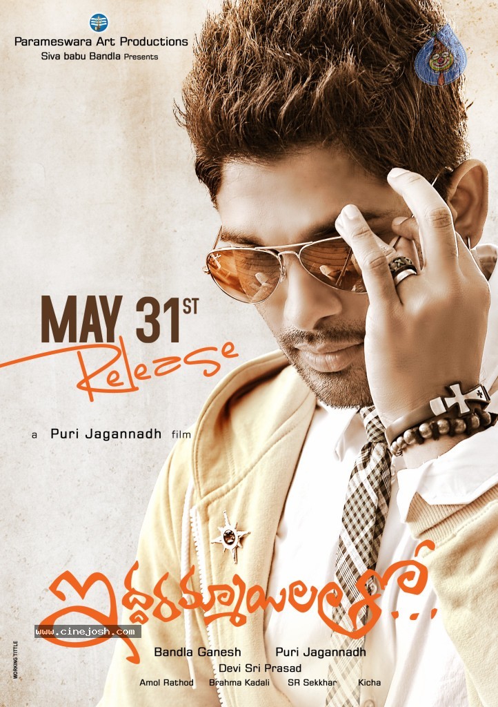 Iddarammayilatho Release Wallpapers - 6 / 6 photos