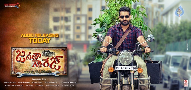 Janatha Garage Audio Release Posters - 1 / 2 photos