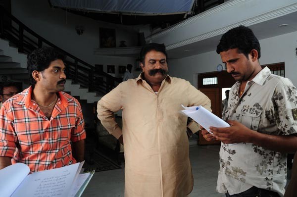 Jayeebhava Working Stills - 114 / 145 photos