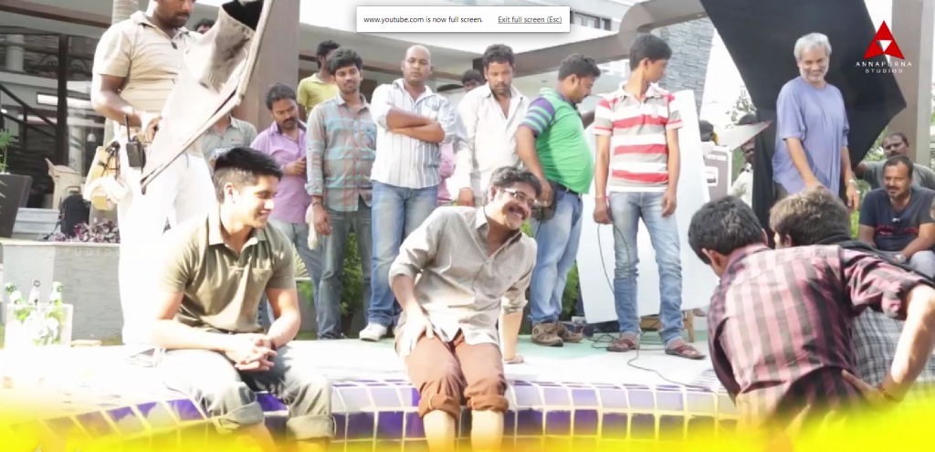 Manam Movie Making Photos - 26 / 42 photos