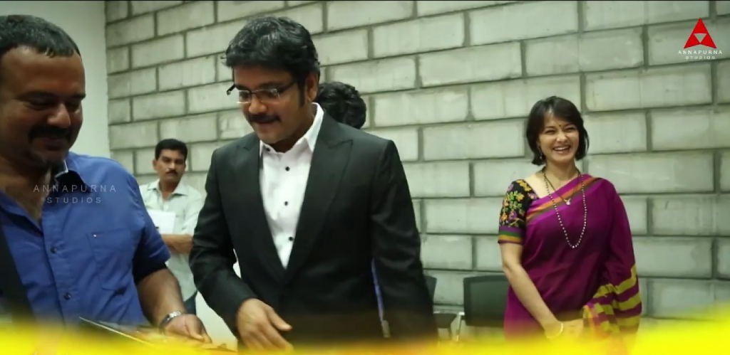 Manam Movie Making Photos - 29 / 42 photos