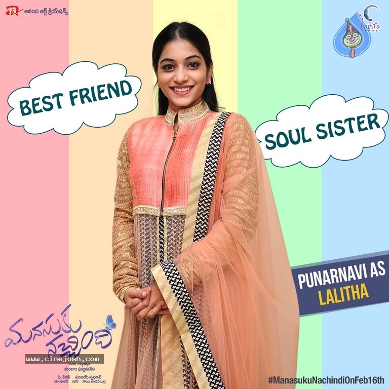 Manasuku Nachindi Character Posters - 1 / 8 photos