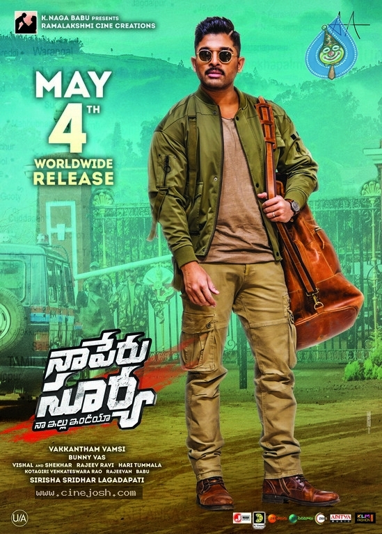 Naa Peru Surya New Posters - 5 / 11 photos