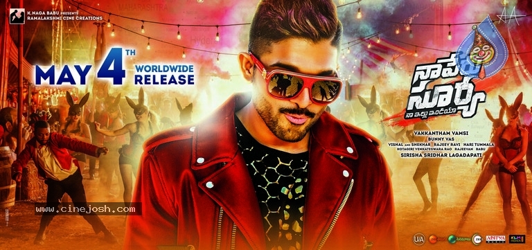 Naa Peru Surya New Posters - 7 / 11 photos