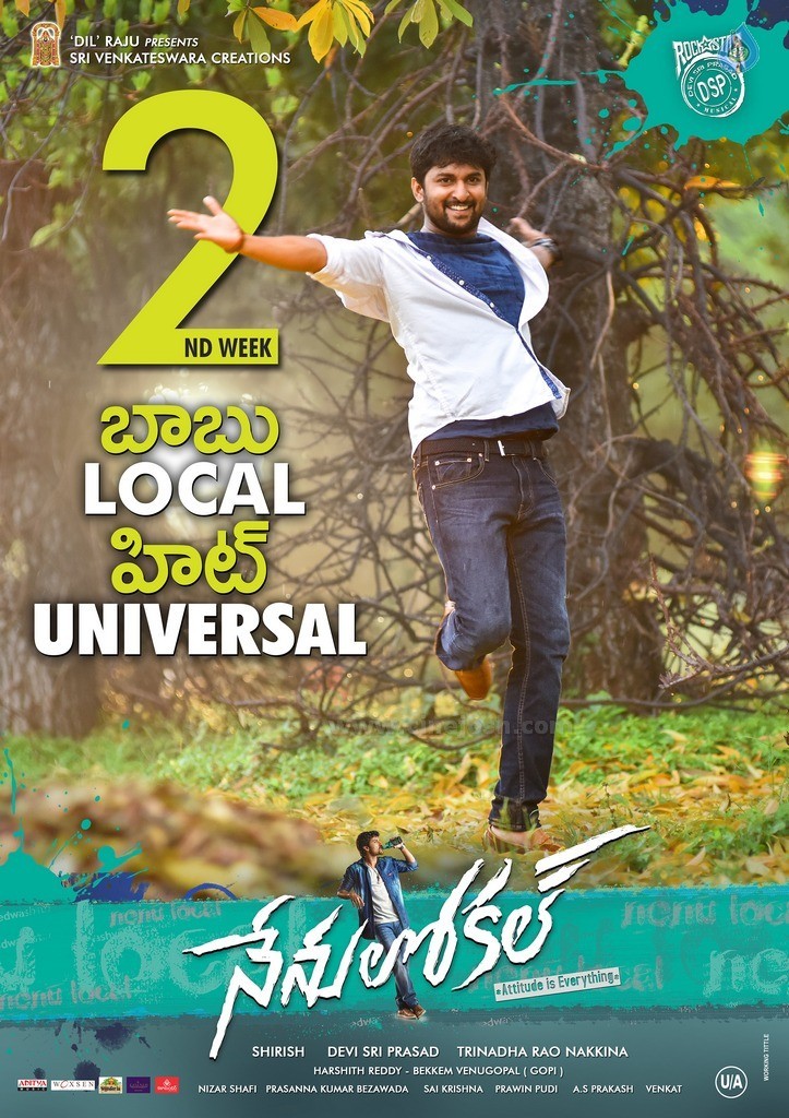 Nenu Local 2nd Week Posters - 2 / 4 photos