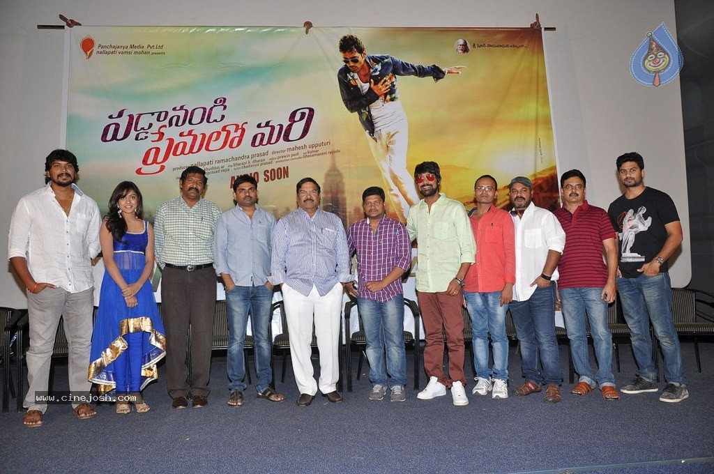 Paddanandi Premalo Mari 1st Look Launch - 28 / 49 photos