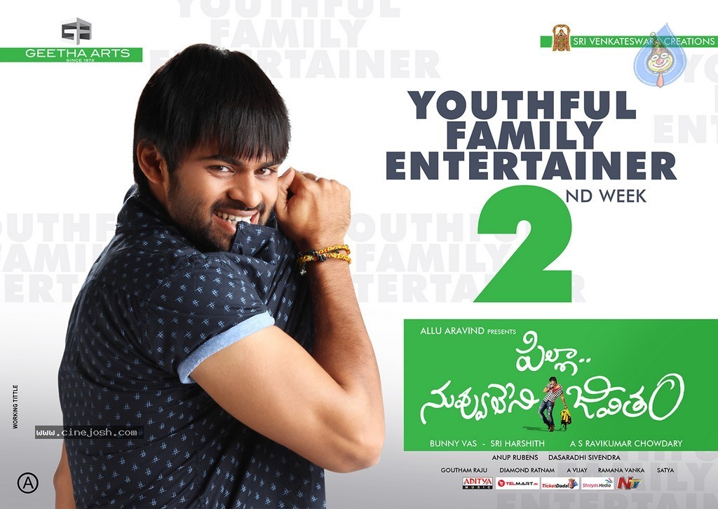Pilla Nuvvu Leni Jeevitham 2nd Week Posters - 2 / 5 photos