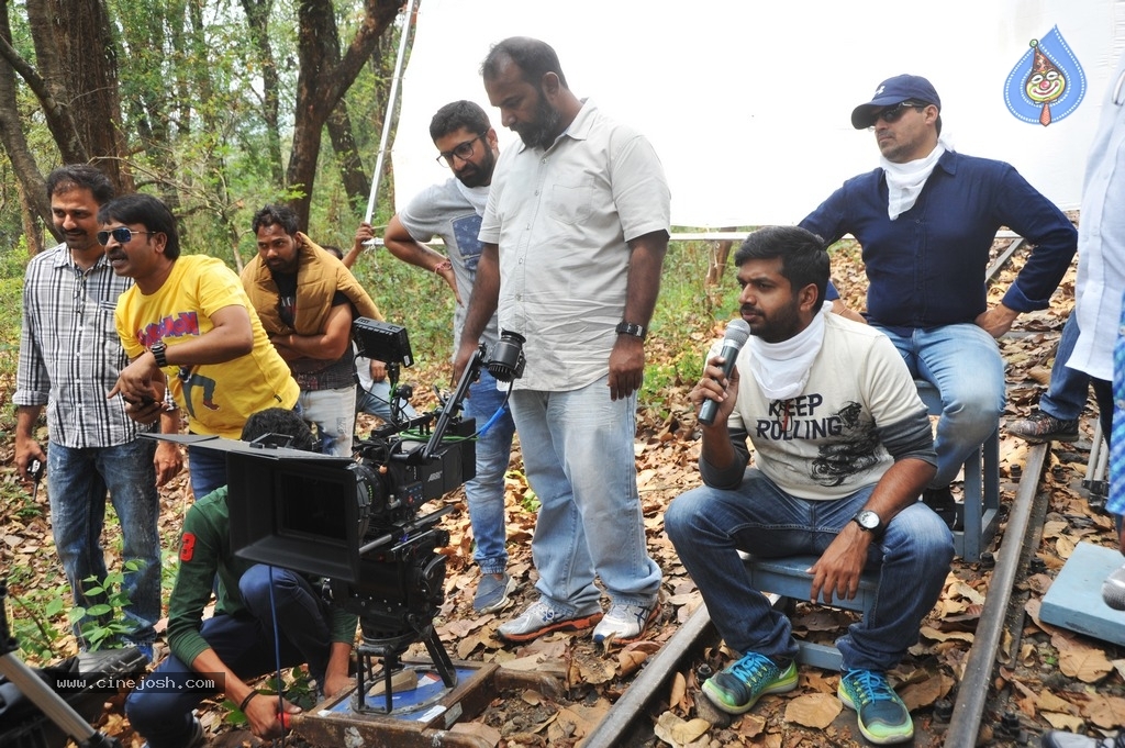 Raja The Great Movie Working Photos - 3 / 12 photos