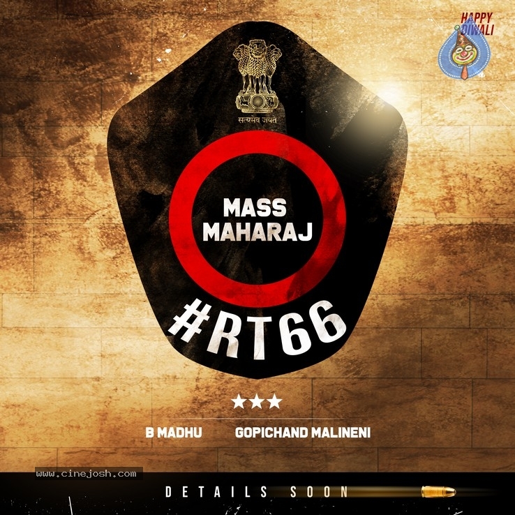 Ravi Teja 66th Film Poster - 1 / 1 photos