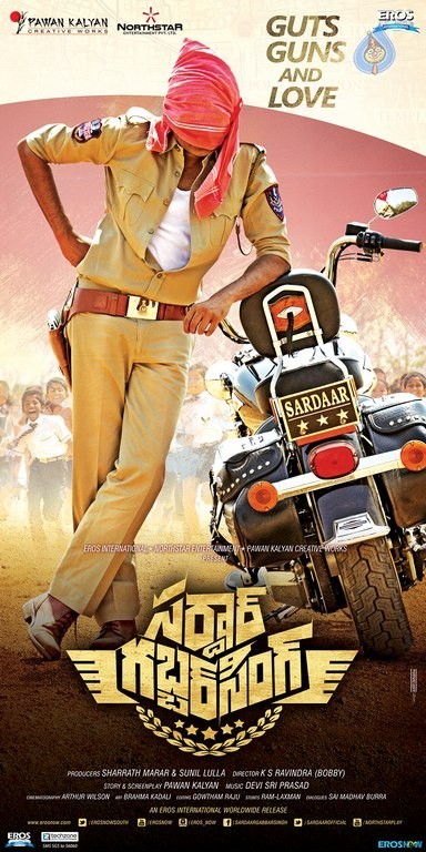Sardaar Gabbar Singh Posters - 7 / 8 photos