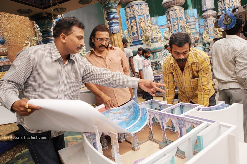 Sri Rama Rajyam Movie Working Stills - 22 / 22 photos