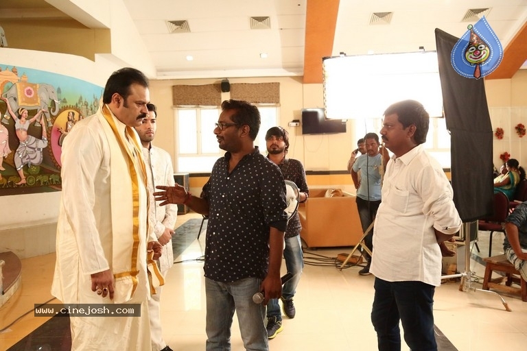 Sri Shanku Chakra Films Nara Rohit New Movie Working Stills - 44 / 52 photos