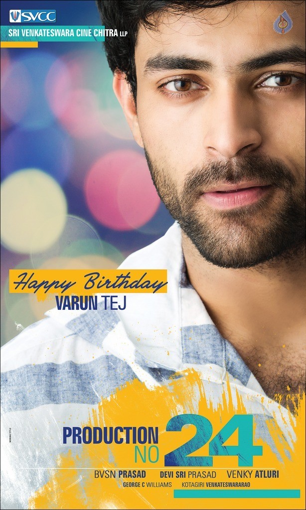 SVCC Varun Tej Birthday Posters - 2 / 2 photos