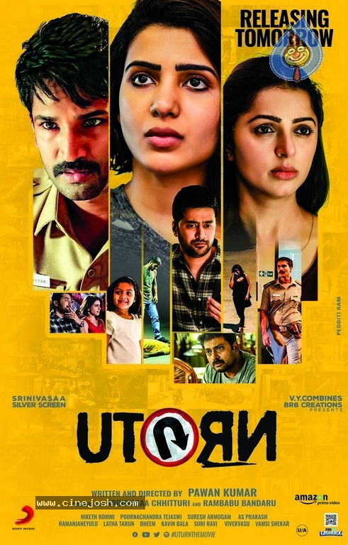 U Turn Releasing Tomorrow Posters - 2 / 4 photos