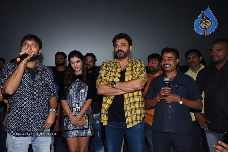 Venky Mama Team At Devi Theater - 37 / 58 photos