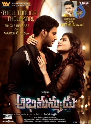 Abhimanyudu Latest Poster - 1 of 1
