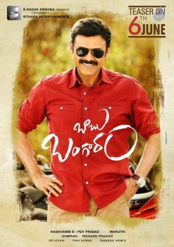 Babu Bangaram New Poster - 1 of 1