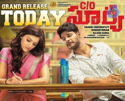 C/o Surya Release Today Posters - 2 of 2