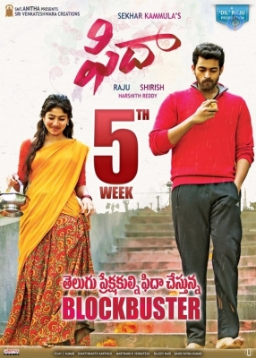Fidaa Movie 5th Week Posters - 4 of 4