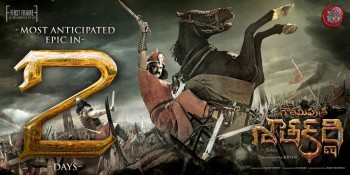 Gautamiputra Satakarni 2 Days to go Posters - 2 of 2