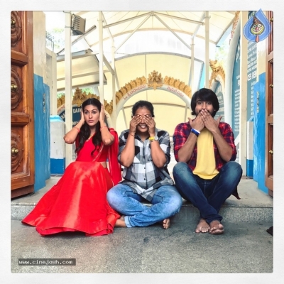 Raju Gadu Movie Making Photos - 4 of 11