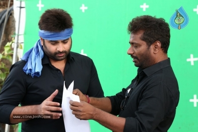 Sri Shanku Chakra Films Nara Rohit New Movie Working Stills - 37 of 52