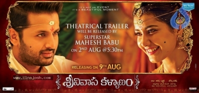 Srinivasa Kalyanam Trailer Announcement Poster - 1 of 1