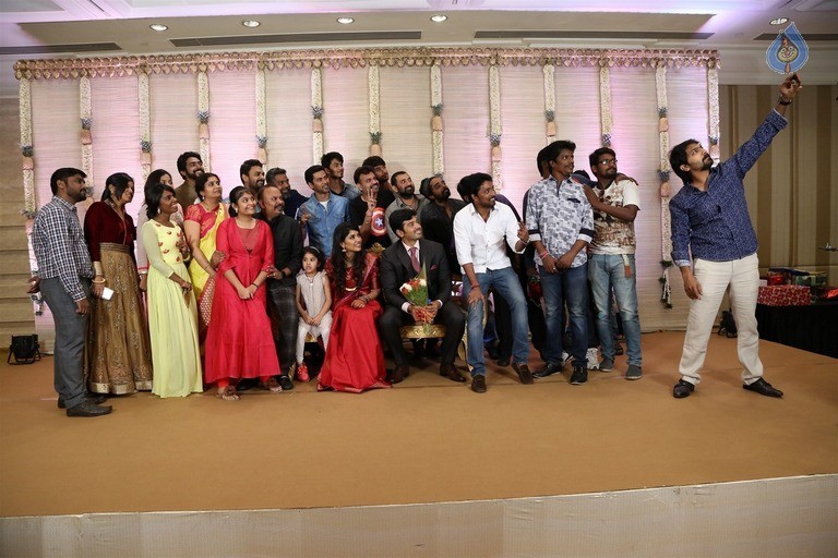 Actor Ashwin and Sonali Wedding Reception - 3 / 42 photos