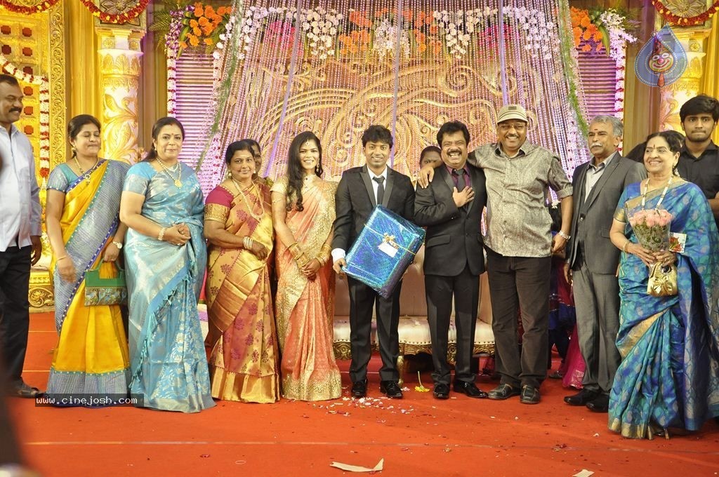 Actor Pandiarajan Son Wedding Reception - 1 / 102 photos