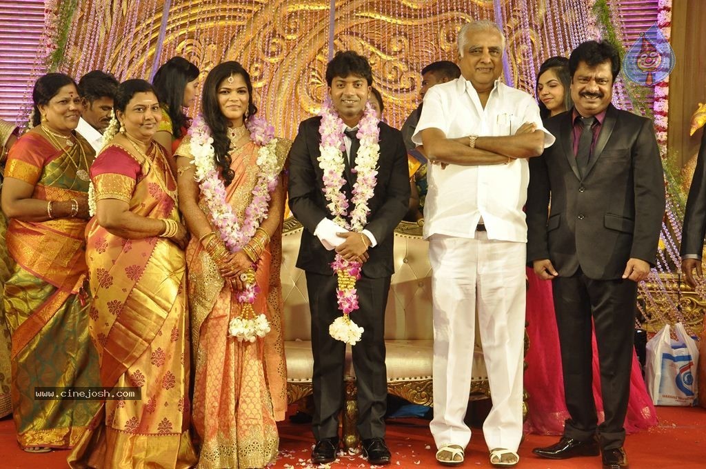 Actor Pandiarajan Son Wedding Reception - 3 / 102 photos