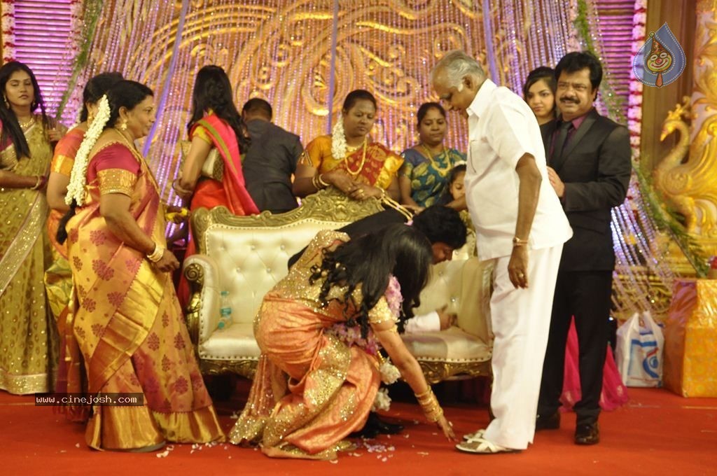 Actor Pandiarajan Son Wedding Reception - 21 / 102 photos