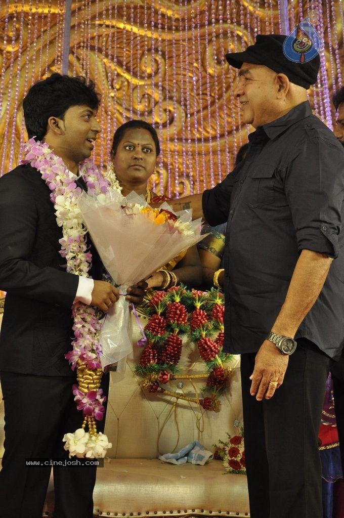 Actor Pandiarajan Son Wedding Reception - 30 / 102 photos