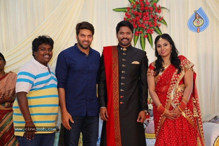 Actor Soundararaja And Tamanna Wedding Reception Stills - 3 / 26 photos