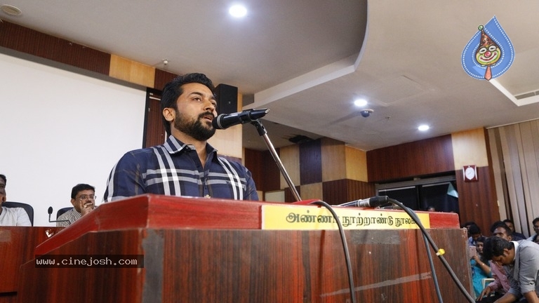 Actor Suriya At Aram Seiyya Virumbu Book Release - 2 / 9 photos