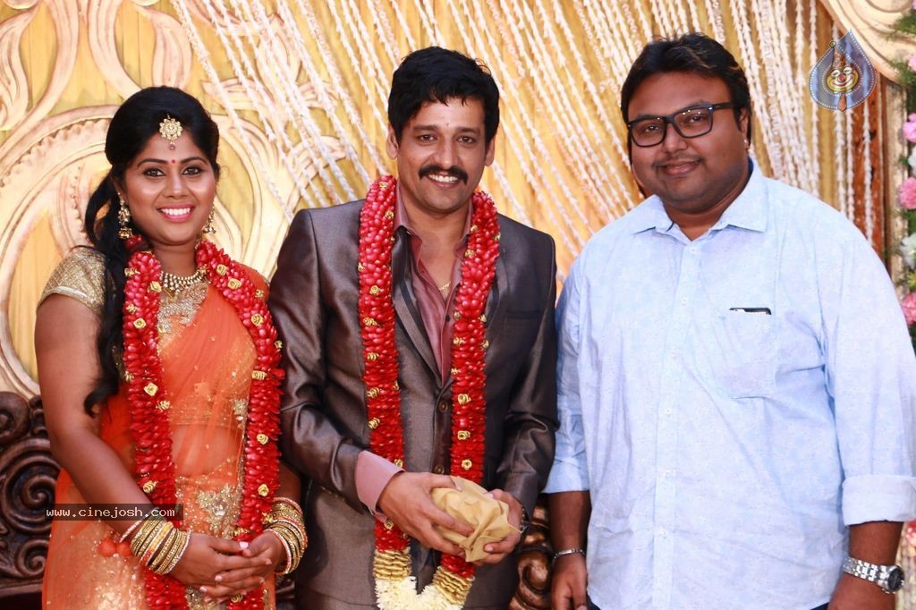 Actor Viddarth and Gayathri Devi Wedding Reception - 4 / 54 photos
