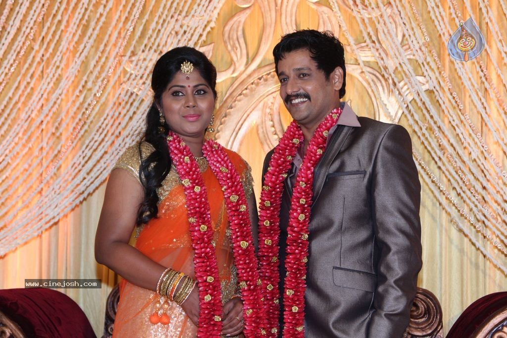 Actor Viddarth and Gayathri Devi Wedding Reception - 7 / 54 photos
