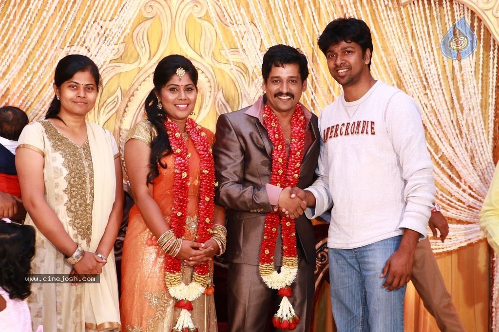 Actor Viddarth and Gayathri Devi Wedding Reception - 8 / 54 photos