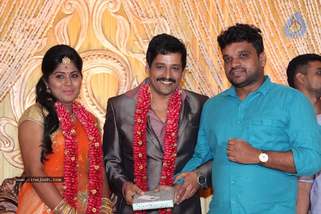 Actor Viddarth and Gayathri Devi Wedding Reception - 9 / 54 photos