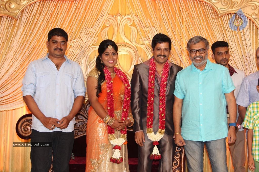 Actor Viddarth and Gayathri Devi Wedding Reception - 42 / 54 photos