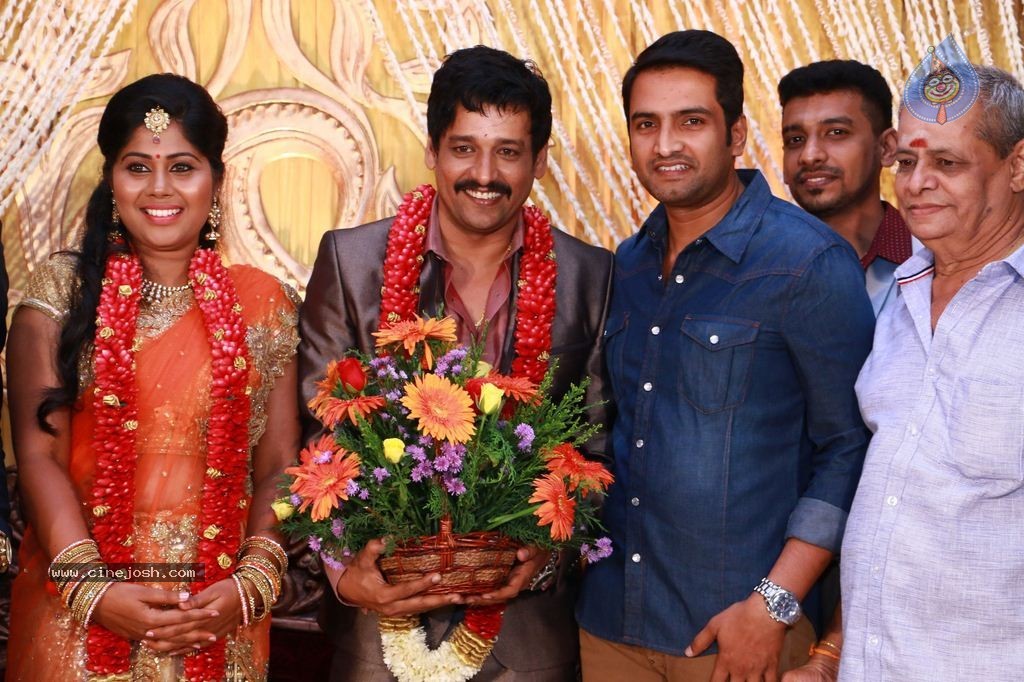 Actor Viddarth and Gayathri Devi Wedding Reception - 52 / 54 photos