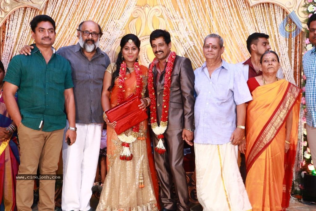 Actor Viddarth and Gayathri Devi Wedding Reception - 53 / 54 photos